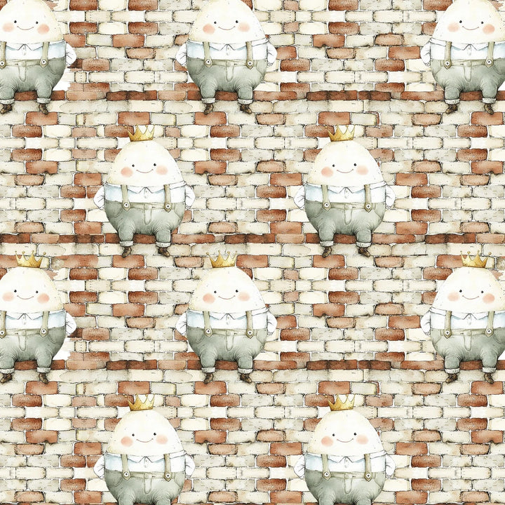 Nursery Rhyme Time - Humpty Dumpty, Ivory - 4839-41