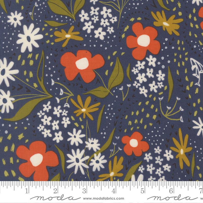 Night Owl - Feedsack Floral, Dusk - 48422-14