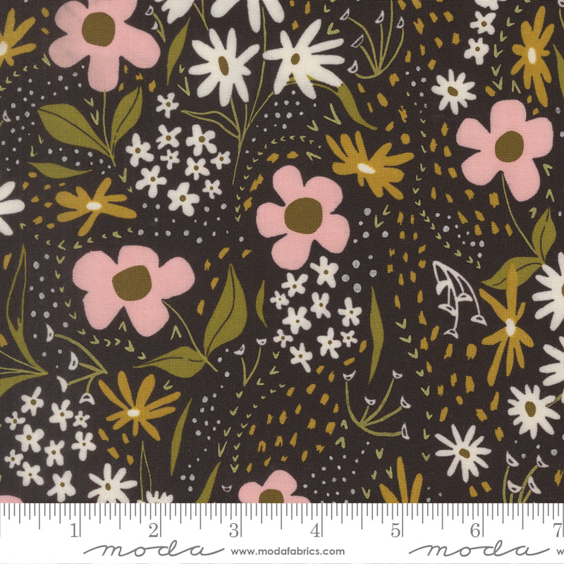 Night Owl - Feedsack Floral, Midnight - 48422-24