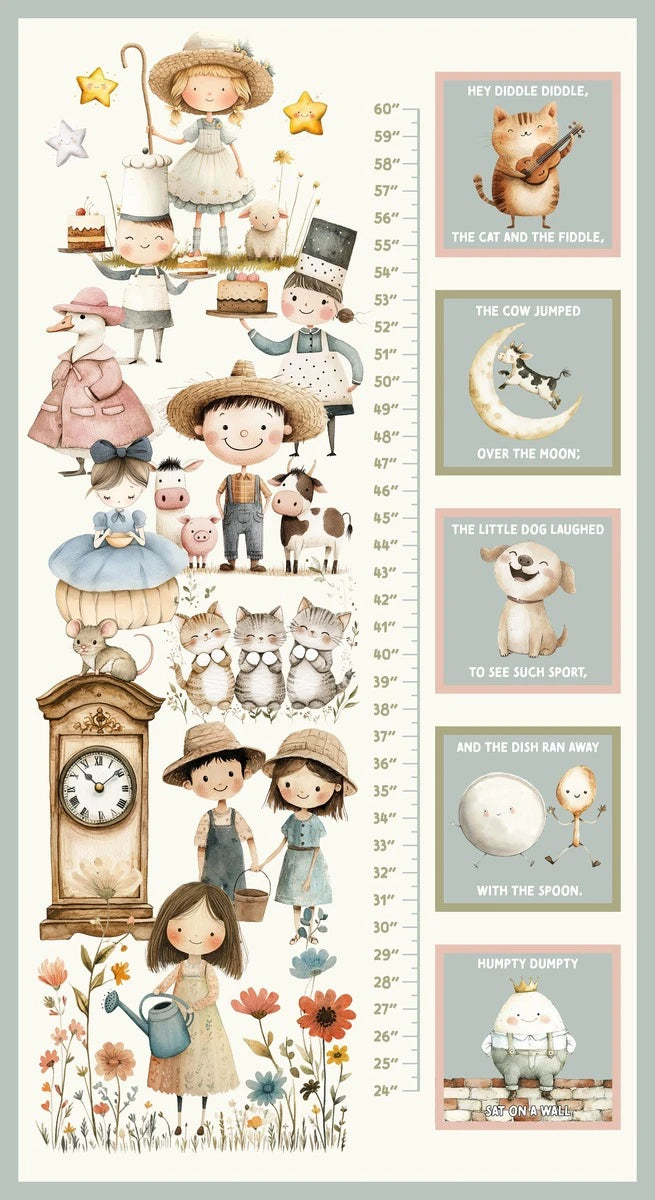 Panel 561 - Nursery Rhyme Growth Chart