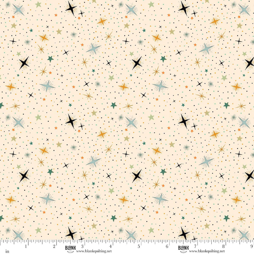 Witchy Wicked - Stars, Cream - 4869-41