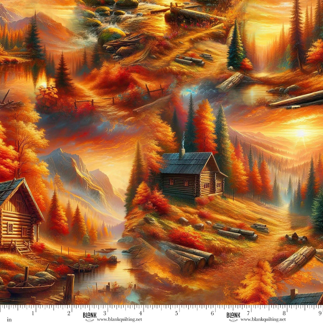Homestead Heritage - Cabin Scenic, Sunset - 4872-33