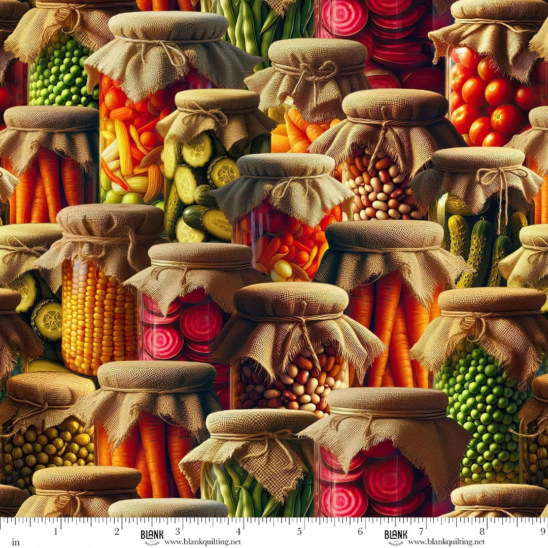 Homestead Heritage - Vegetables in Jars, Sunset - 4876-33
