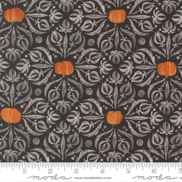 Coven - Medallion Tiles Damask, Onyx - 48802 16