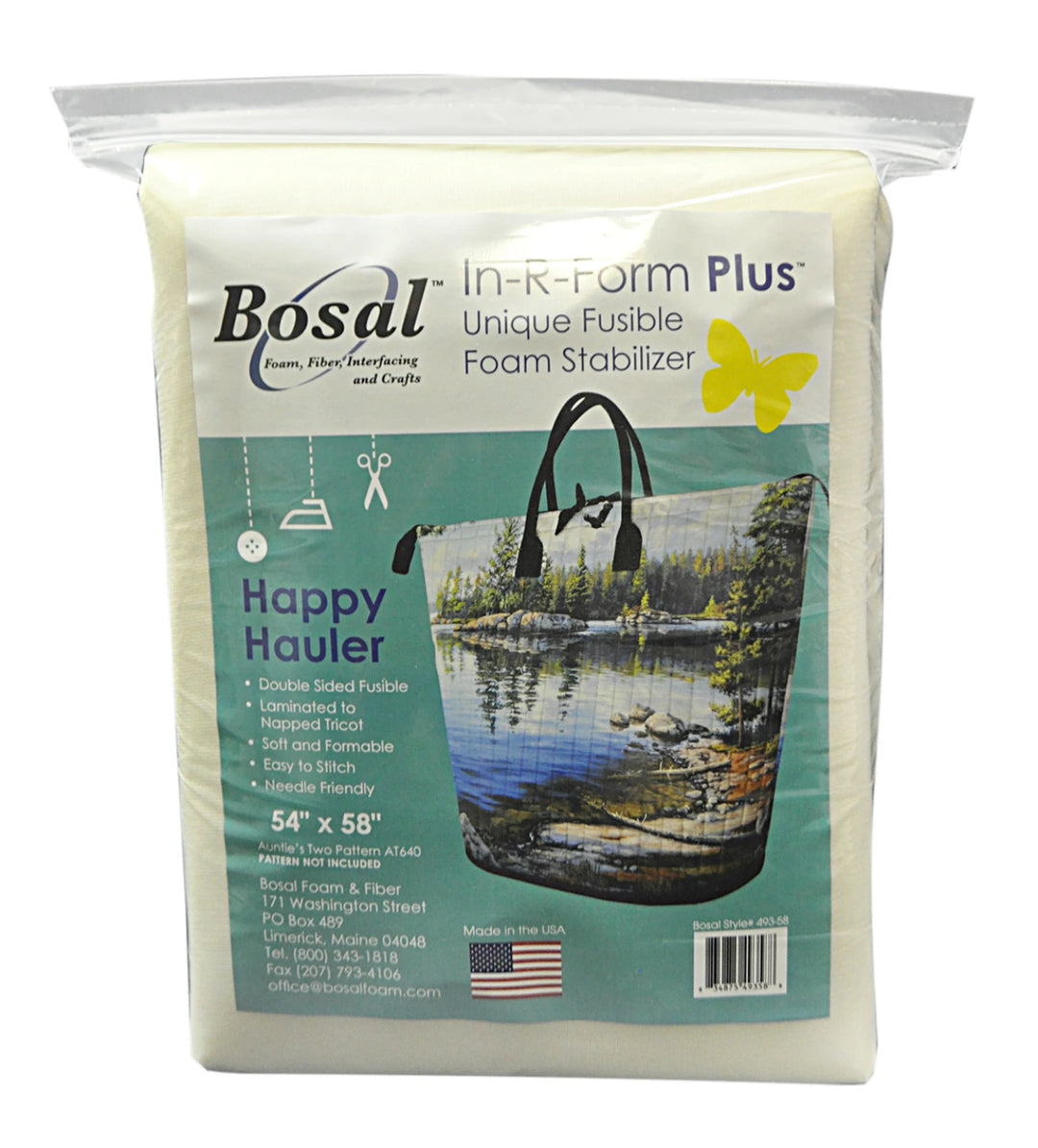In-R-Form Plus Double Sided Fusible Foam Stabilizer 54in x 58in - Happy Hauler