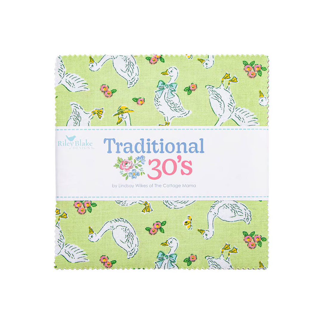 Riley Blake Designs 5" Stacker - Traditional 30's - 42 5" squares