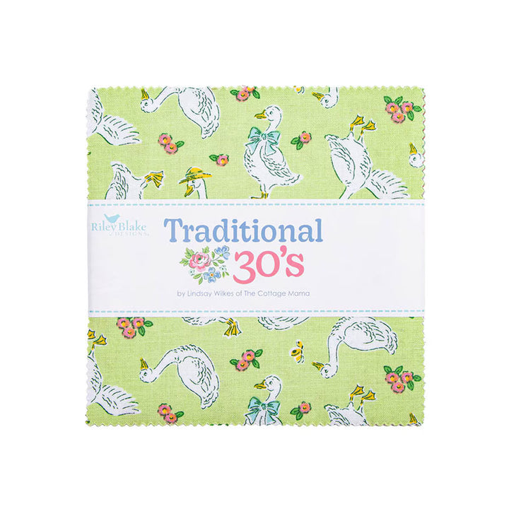 Riley Blake Designs 5" Stacker - Traditional 30's - 42 5" squares
