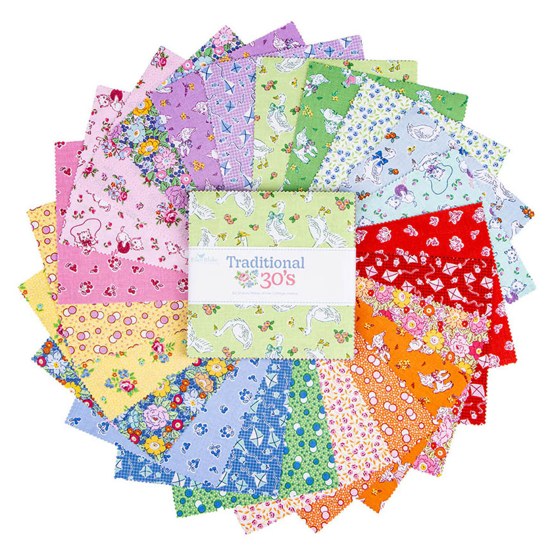Riley Blake Designs 5" Stacker - Traditional 30's - 42 5" squares