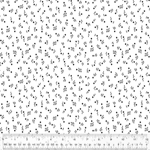 Pen & Ink - Rhythm, White - 53567-1
