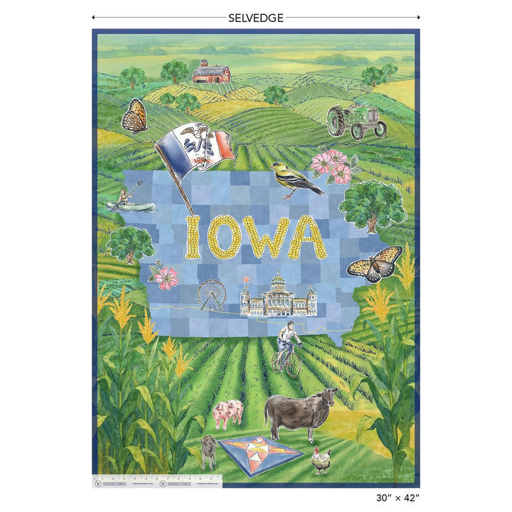 Panel 500 - 2026 All Iowa Shop Hop - The Corn State