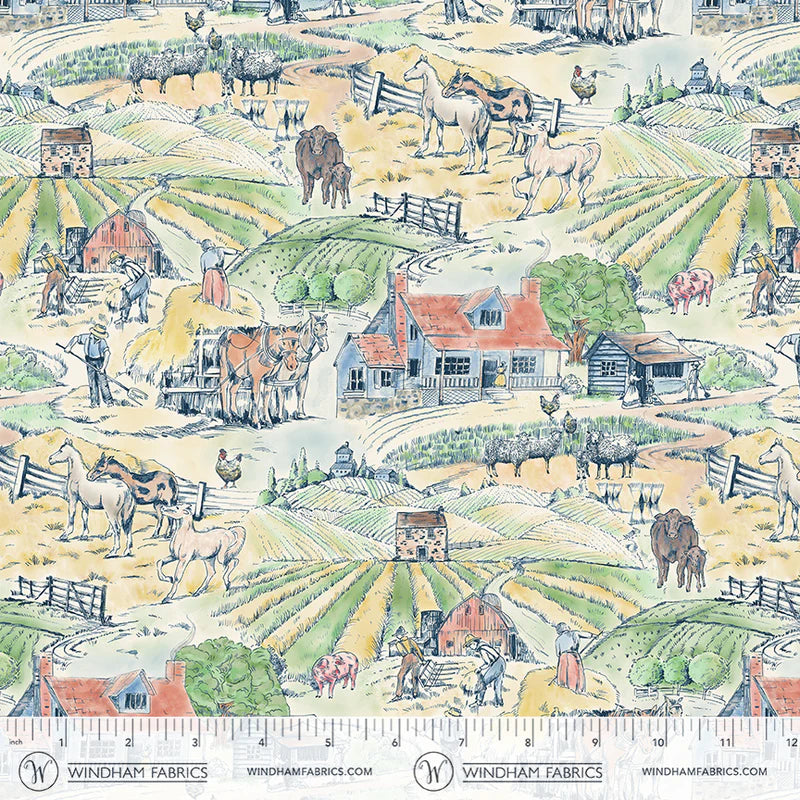 2026 All Iowa Shop Hop - Farmlands, Multi - 55312D-1