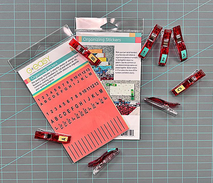 G Easy Organizing Stickers