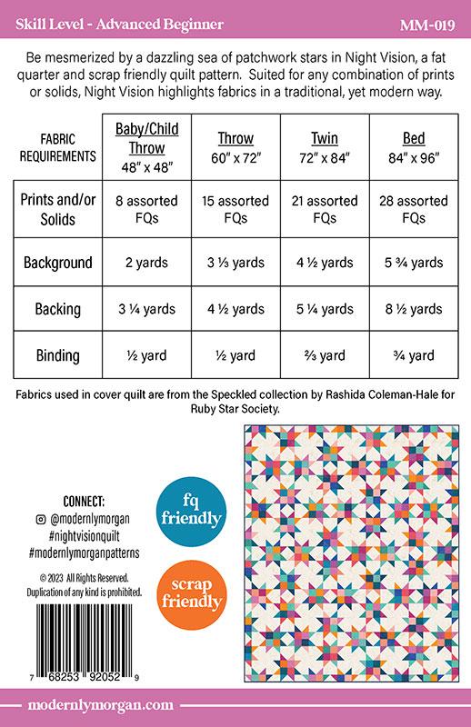 Night Vision Quilt Pattern
