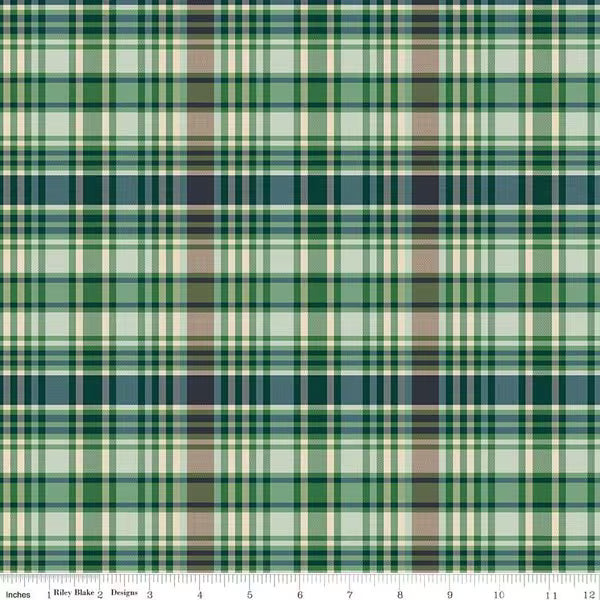 Plaid-Venture Club - Fisher, Green - C17045
