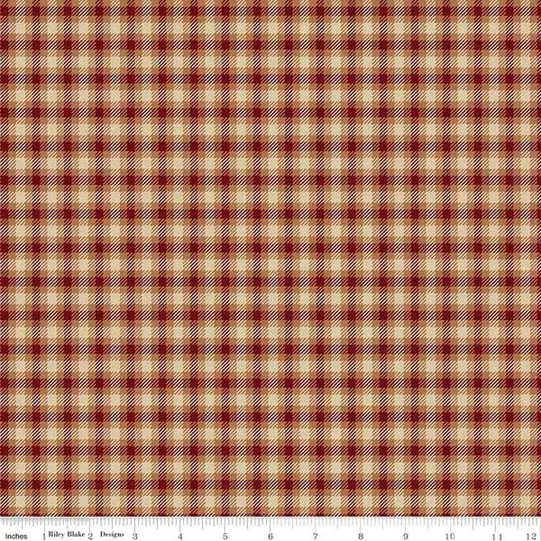 Plaid-Venture Club - Scout, Mahogany - C17042