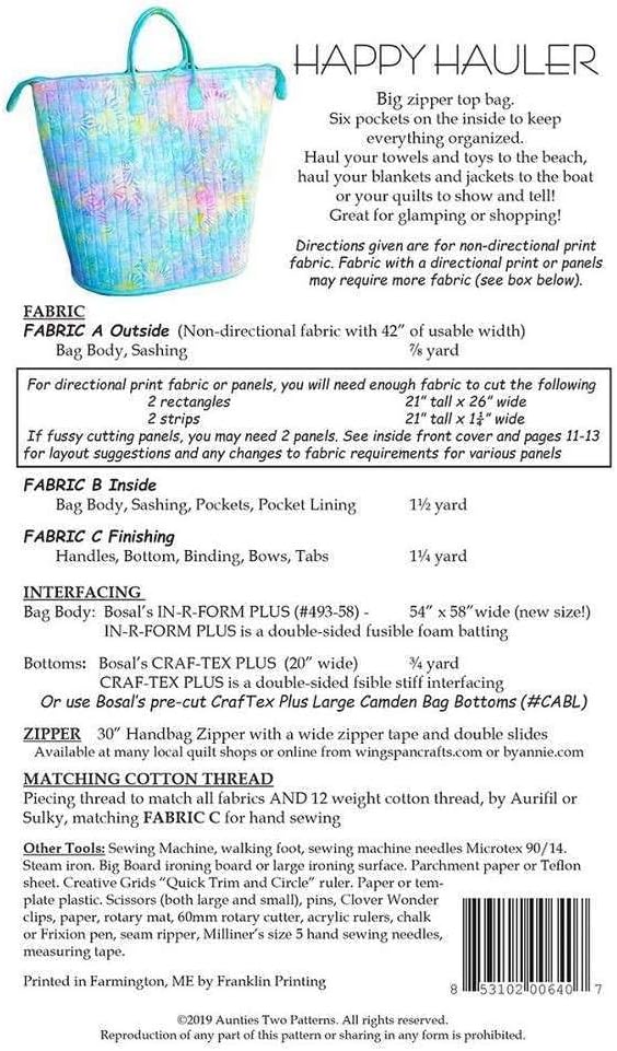 Happy Hauler - Bag Pattern