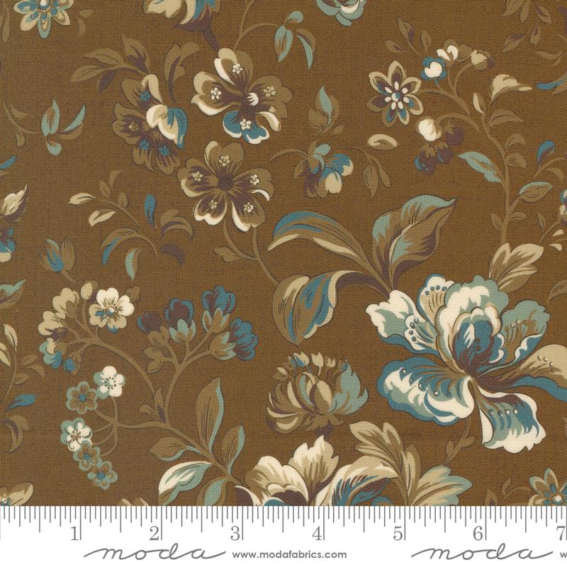 Lydias Lace - Elegance Florals, Cocoa - 31680-19