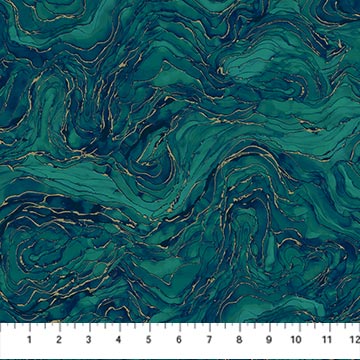 Midas Touch - Multi Texture, Teal/Green - DM26833-68