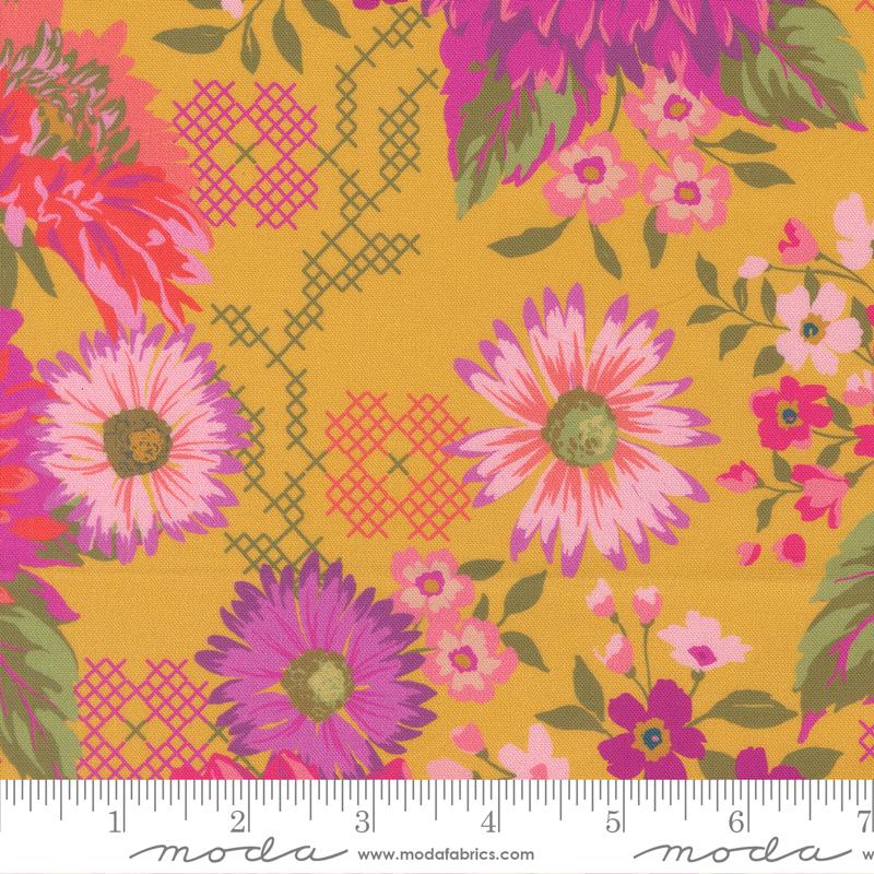 Parlor - Happy Blooms, Dijon - 11960-19