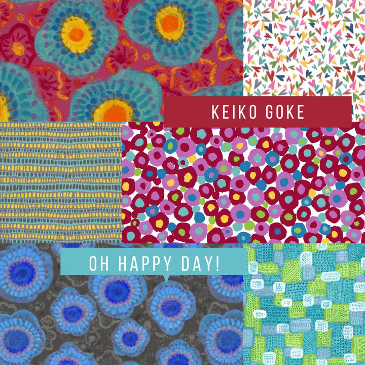 Kit 1200 - Hodgepodge of Oh Happy Day & Fresh Picked Quilt Kit