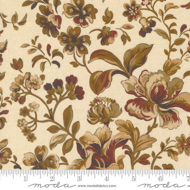 Lydias Lace - Elegance Florals, Biscuit - 31680-12