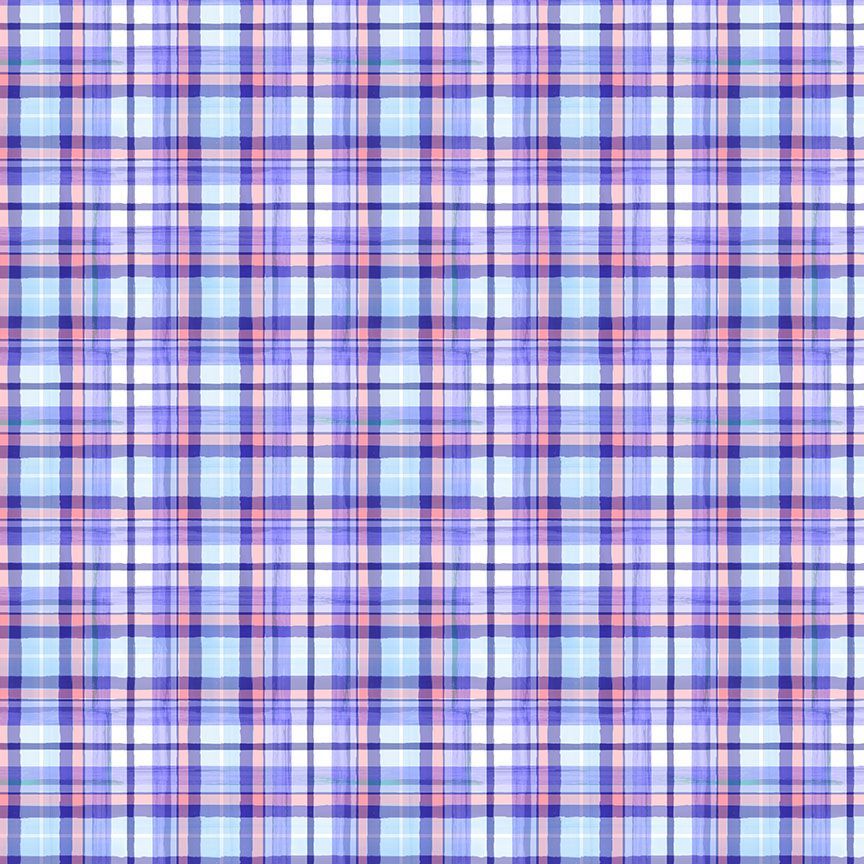 Faith - Easter Plaid, Blue - DONA-CD3254
