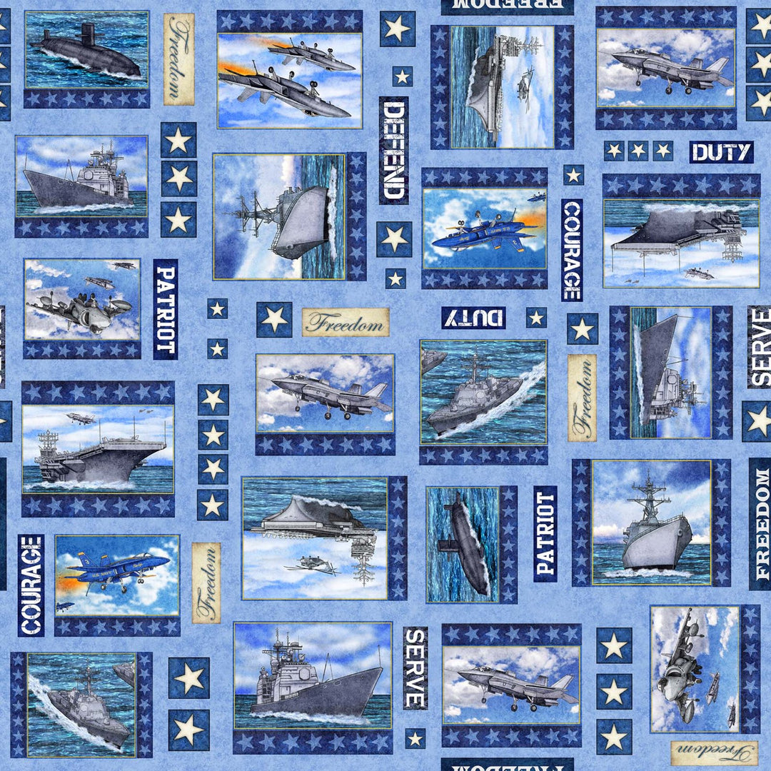 Patriot - Navy Patch, Blue - 30934-B