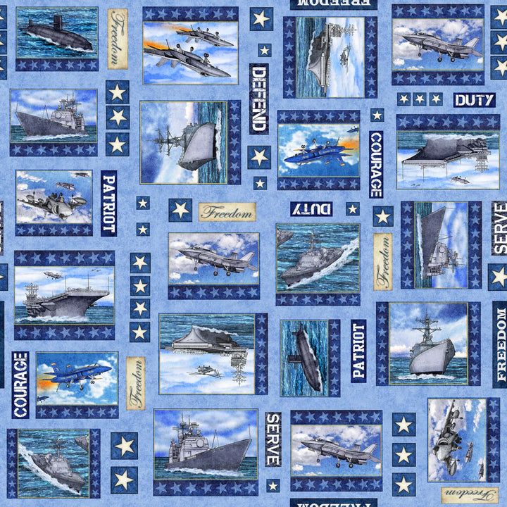 Patriot - Navy Patch, Blue - 30934-B