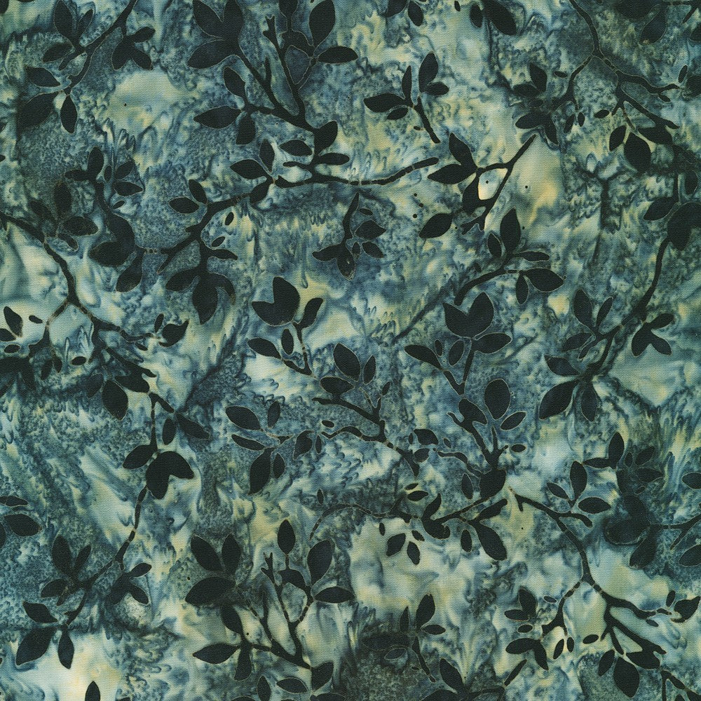 Midnight Owls - Pepper - SRK-22844-188 - Artisan Batiks
