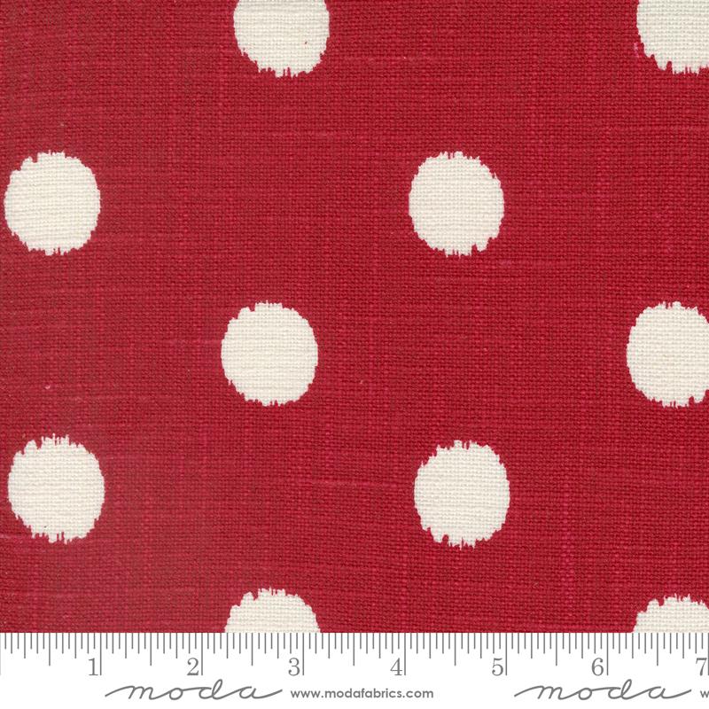 Panache - Slub Dot, Red - 12220-12