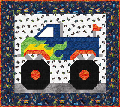 Kit 1162 Hot Wheels Monster Truck Quilt Kit