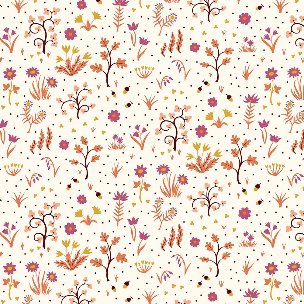 Liberty Tree of LIfe - Sappling Wood, Berry Botanicals - 01667380C - Liberty Fabrics