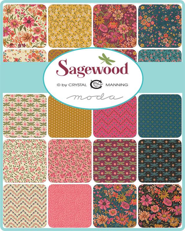 Moda Charm Pack - Sagewood - 42 5" squares