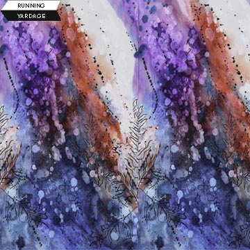 Pepita - Snowstorm Swirl, Denim - 40117-44