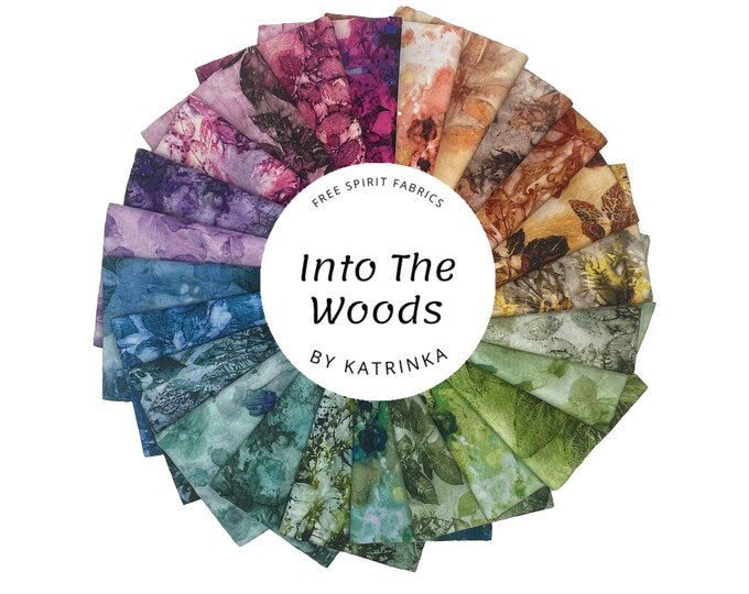 Kit 1175 - Into The Woods with Ribbon Candy Quilt