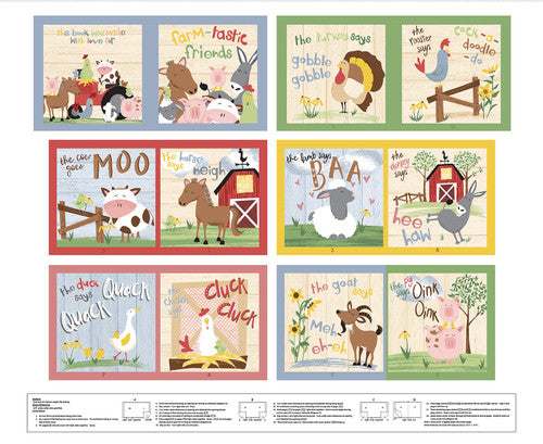 Panel 395 - Farm-Tastic Friends - Book