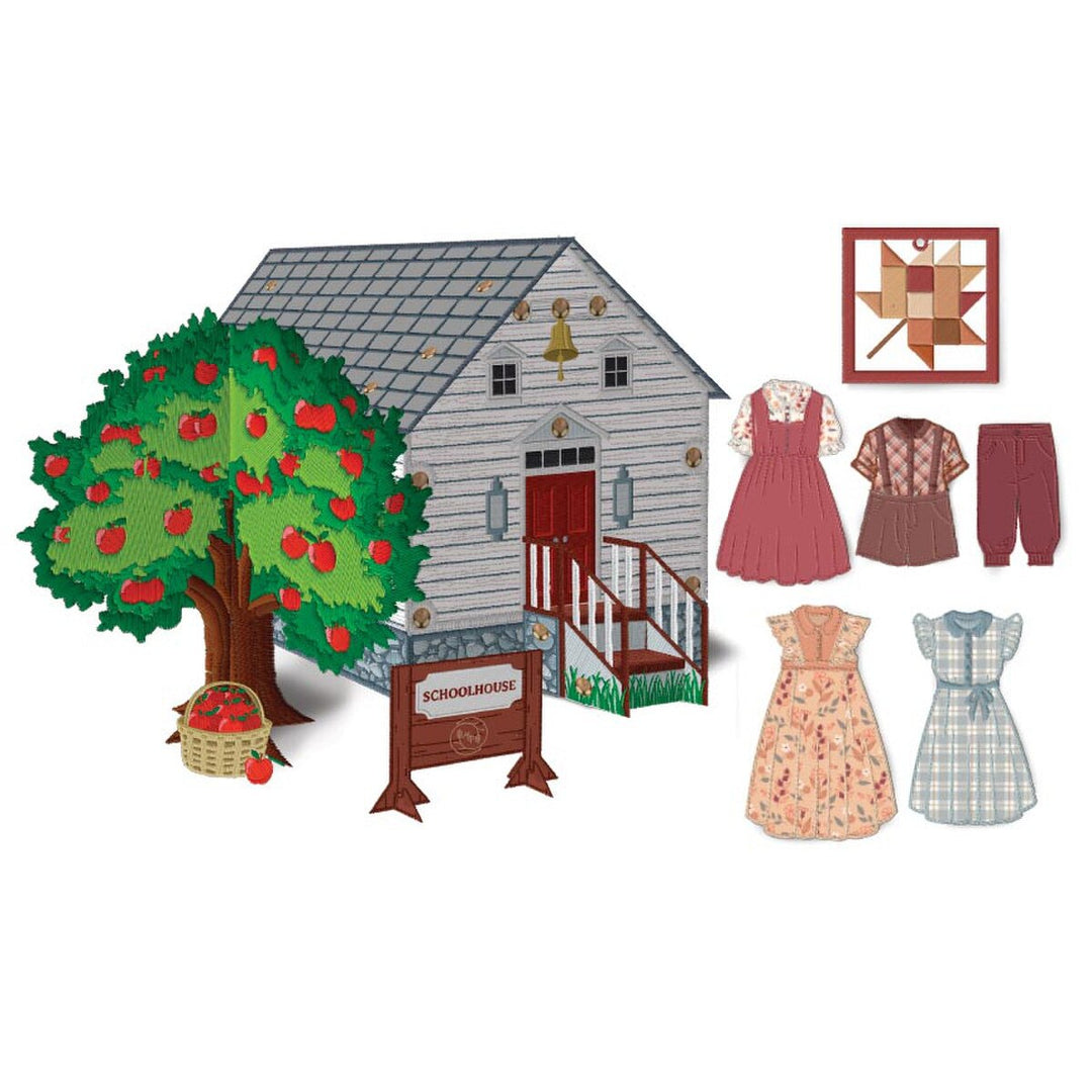 Kit 1258 - Homestead: Vol. 3 Prairie School - Machine Embroidery
