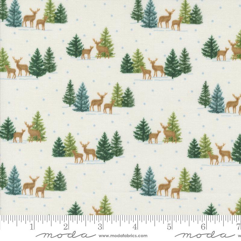 Woodland Winter - Tiny Tree Deer, Snowy White - 56095-11