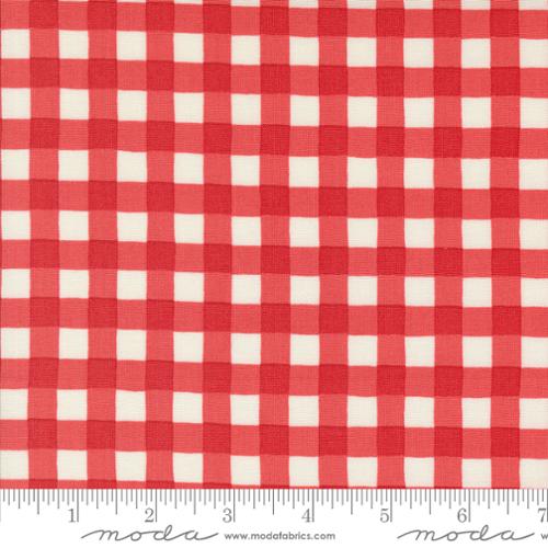 Willows Farm - Farm House Gingham, Barn Red - 56108-21