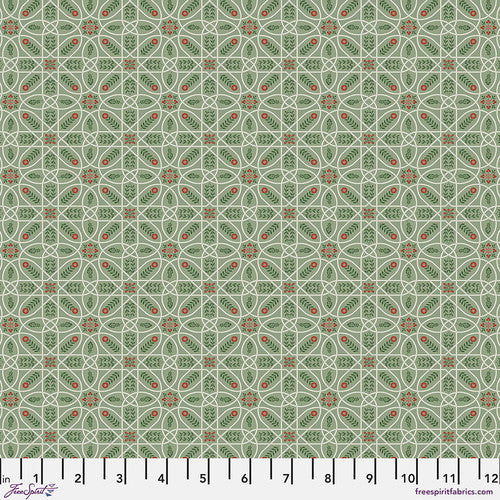 The Cotswold Holiday Collection - Mini Brophy Trellis, Sage - PWWM094.SAGE