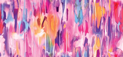 Gradients Euphoria - Dripping Paint, Sunrise - 33826-13