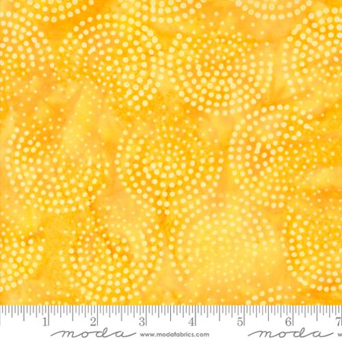 Echo Batiks - Swirl, Lemon - 4369-21