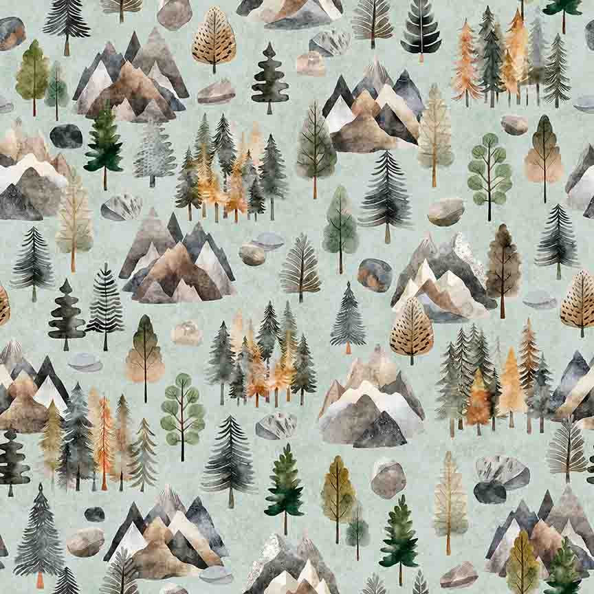 Bigfoot - Pine Trees, Sage - 30994-H