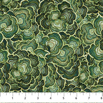 Wild Harvest - Turkey Tail, Dark Green - DP27516-76