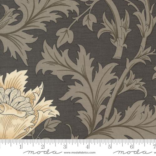 Ebony Suite - Anemone Large Floral, Charcoal - 8380-16