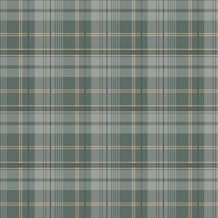 Winter Wonderland - Tartan Plaids, Green - KATIE-CD3702
