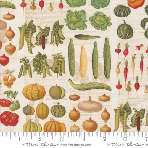 Farm and Garden -  Harvest Flat Lay Vegetables, Milk - 7472-11