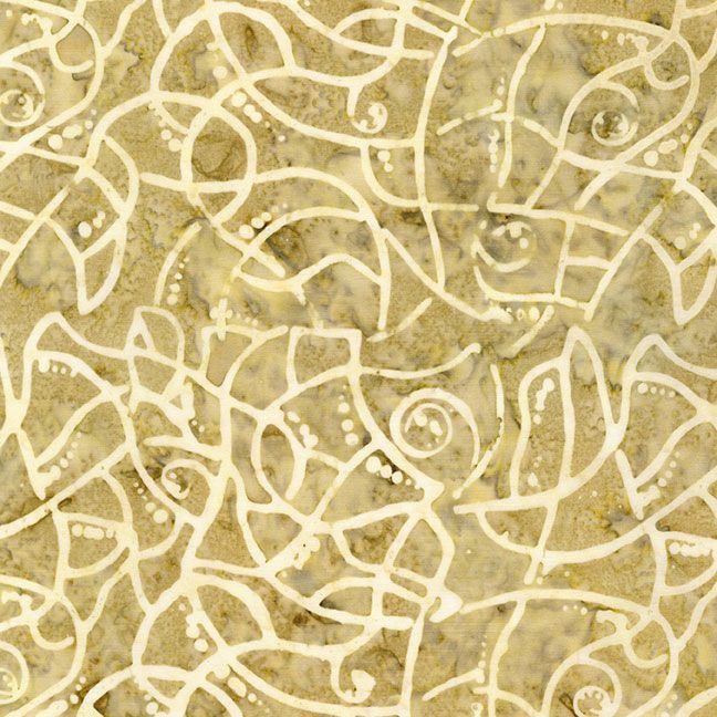 Cedar & Sleighbells - Floral Cracks, Acorn - Tonga-B8162 - Judy & Judel Niemeyer of Quiltworx