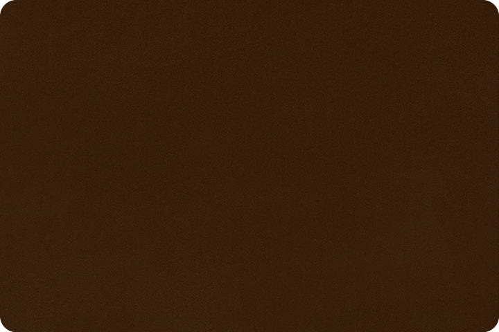 Classic Solid Cuddle - C390, Brown - 3yd cut
