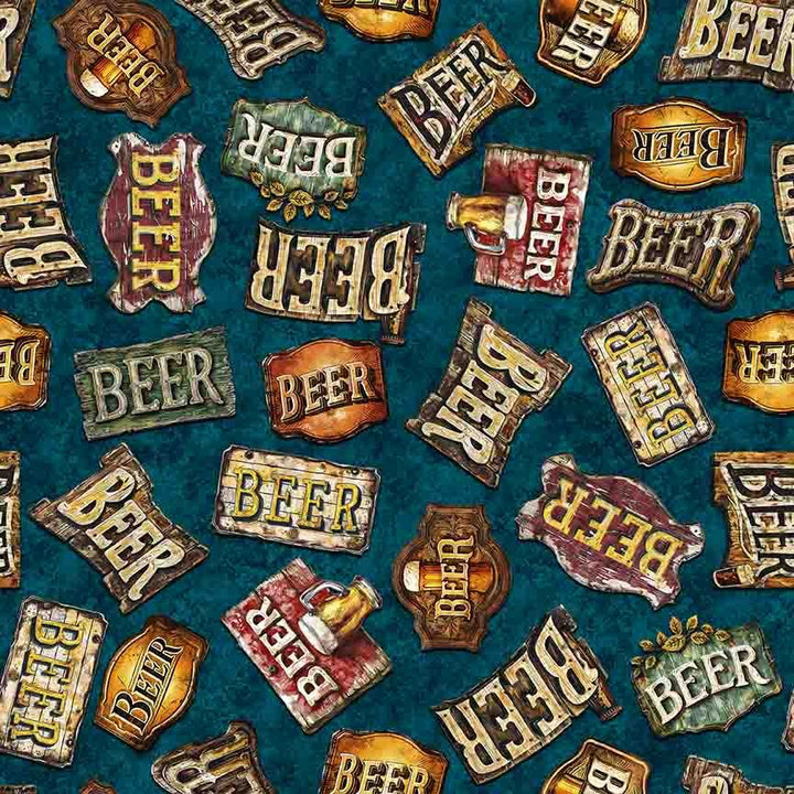 Brewmaster - Beer Signs Toss, Teal - 30920-Q